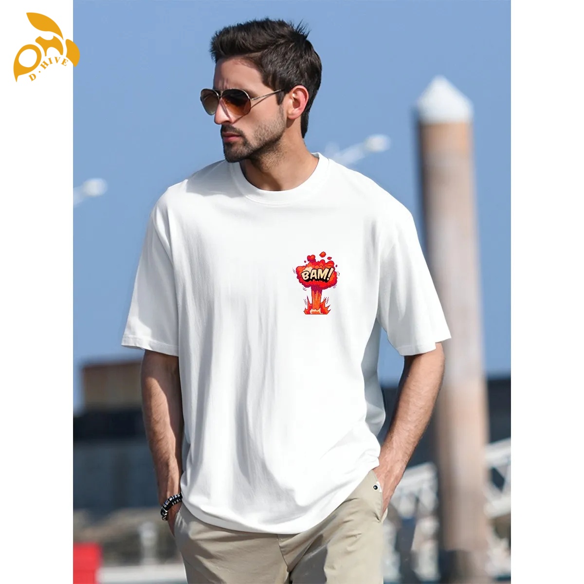 free shipping customized definition for Men's T-Shirts For The USA|180GSM Front & Back DTF high quality popular S-3XL comfortable