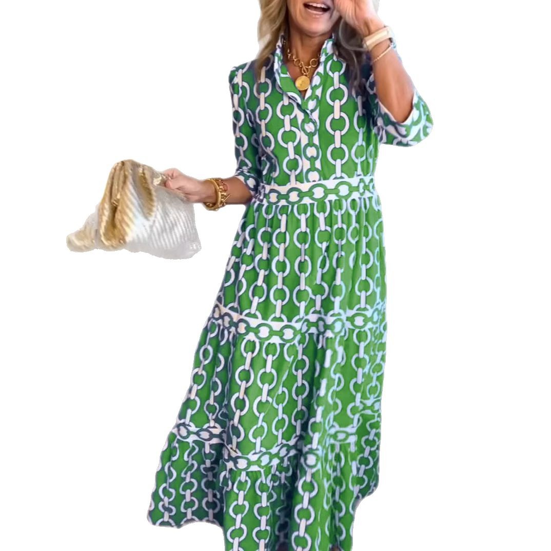 G628Popular Square Neck Butterfly Sleeve Shirred Short Sleeve Pocket Dress