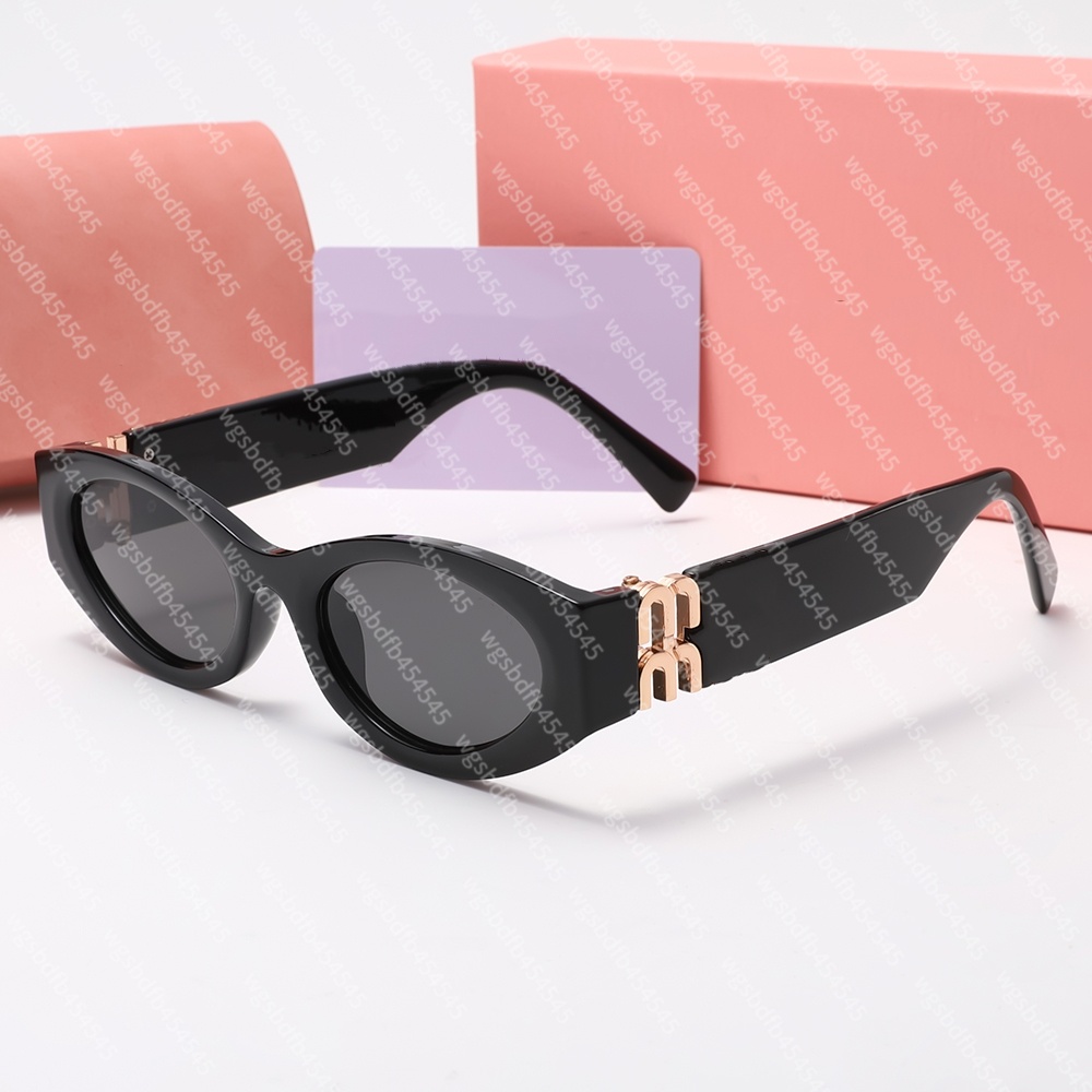 Fashion Designer Sunglasses Women SMU11W Oval Glasses Womens Sunglass Plank UV400 Polarized Glass Lens With Box