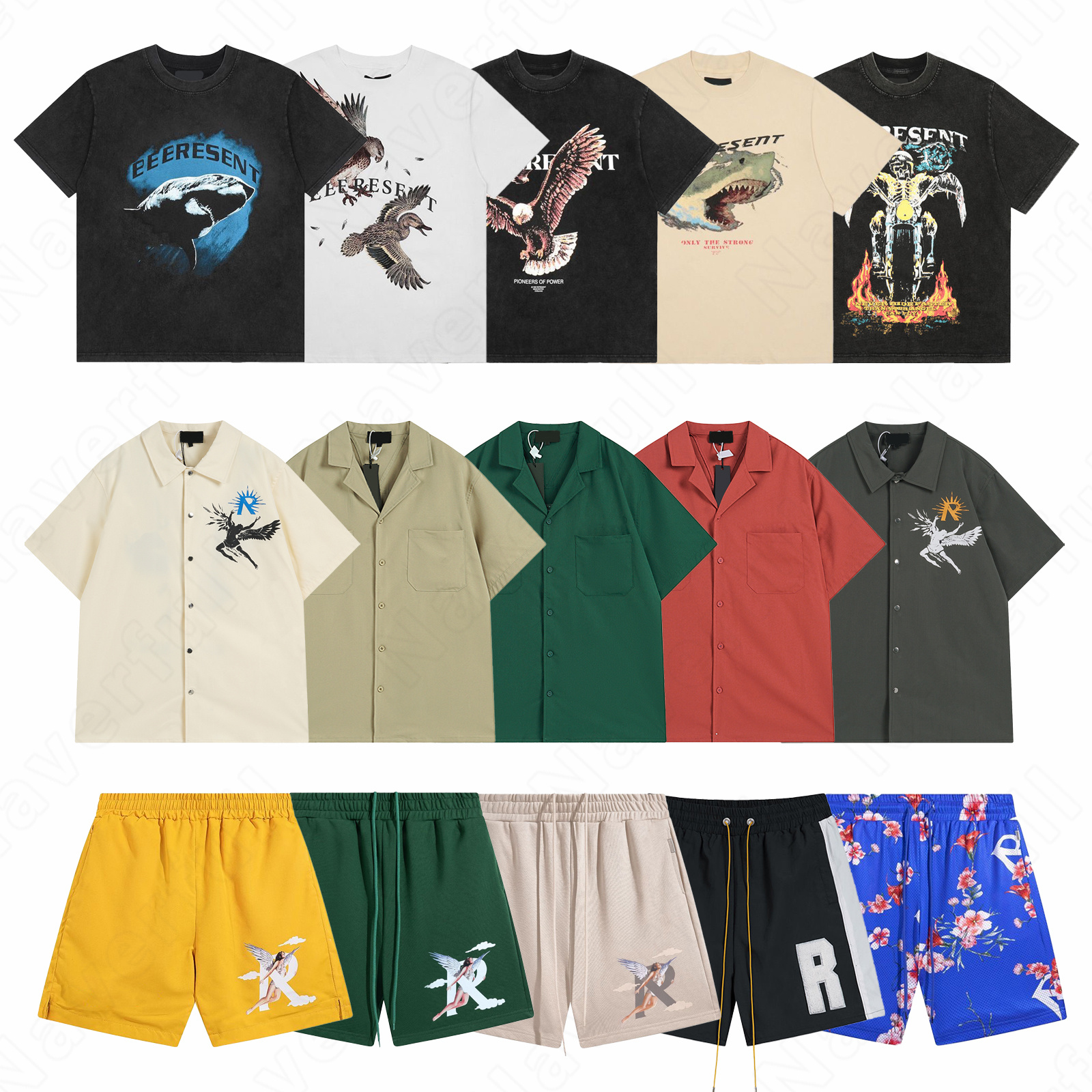 Designer Mens representer t shirt Printed Fashion man Tops Cotton Casual Tees Short Sleeve Hip Hop Streetwear Luxury TShirts US SIZE S-XL