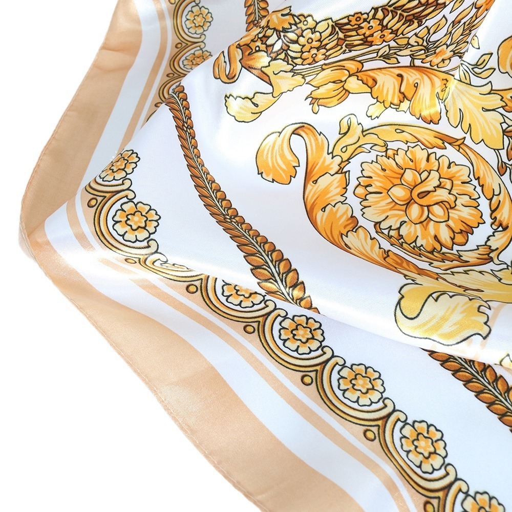 BYSIFA Silk Scarf Shawl Fall Winter Accessories Women Long Scarves Summer Beach Shawls Yellow OrangePink 241019