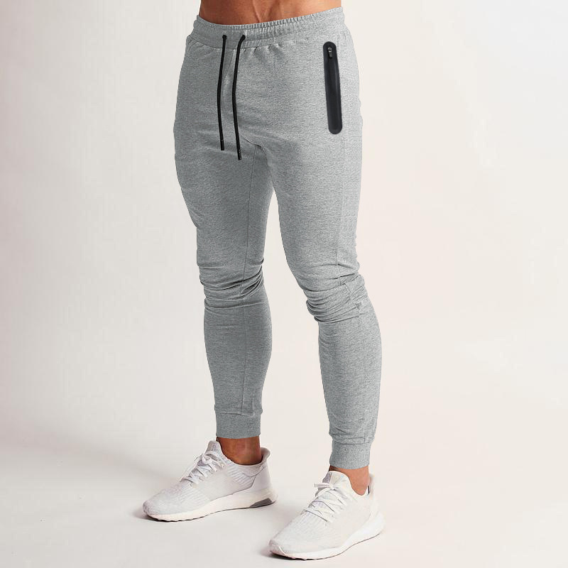 Men's trousers sweatpants casual sports pants fitness trousers muscle Doctor running trousers European size: S-3XL