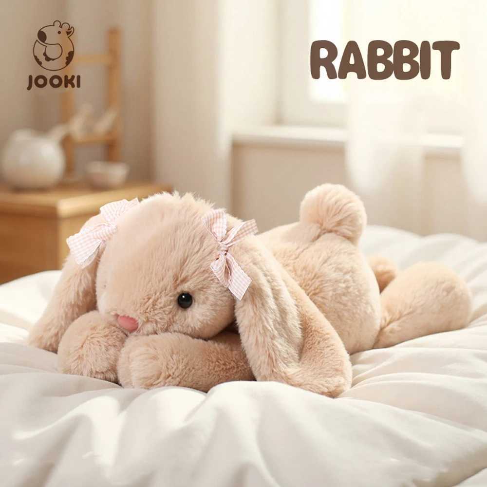 Cute Lop Jimny Rabbit Plush Toy Soft Stuffed Long Ears Bunny Doll Funny Babys Sleeping Companion Room Decor Girls Birthday Gift X250628
