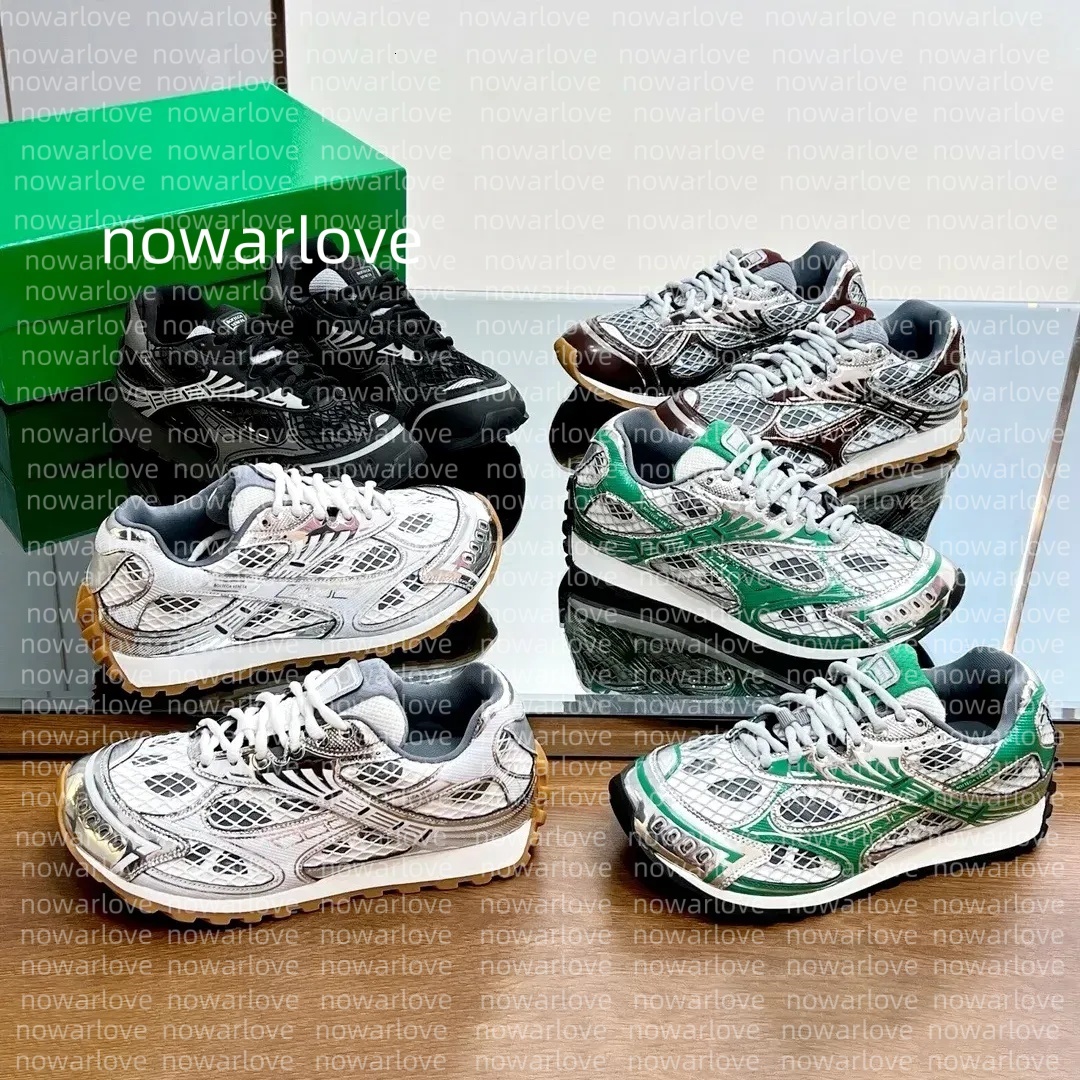 Sneakers Designer Shoes Womens Mens Luxury Trainers Leather Mesh Nylon Fabric Shoes Outdoor Sneakers High Quality Lightweight New Flip-flop