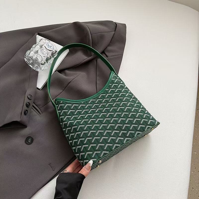 2025 Designer bag tote bag double-sided dual-use calf leather tote bag shopping bag single shoulder handbag mini women's green version beach bag 