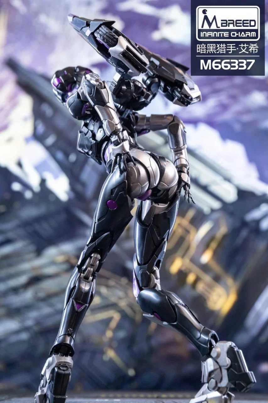 M Breed M66337 Charmaine M Darkened Skye Arcee KO RIOBOT Transformation Assembly Action Figure With Box X250628