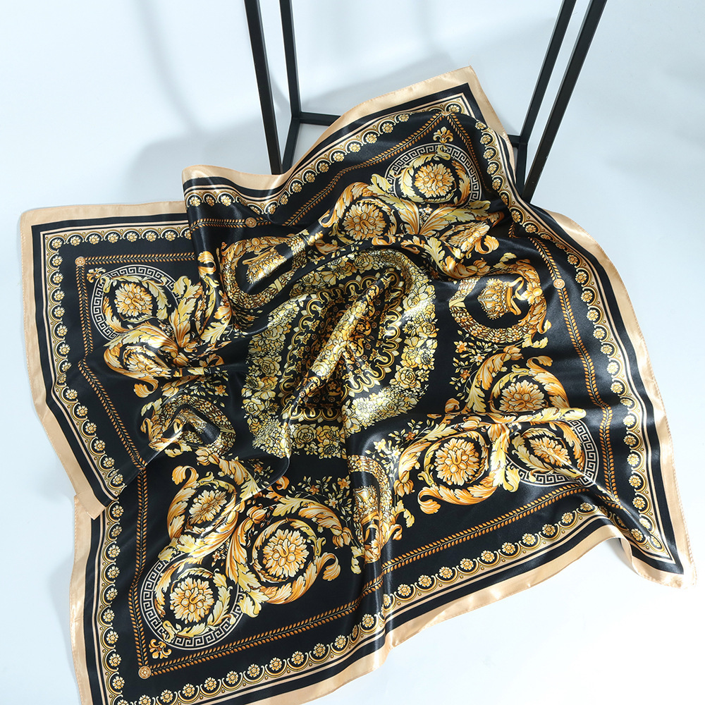 BYSIFA Silk Scarf Shawl Fall Winter Accessories Women Long Scarves Summer Beach Shawls Yellow OrangePink 241019