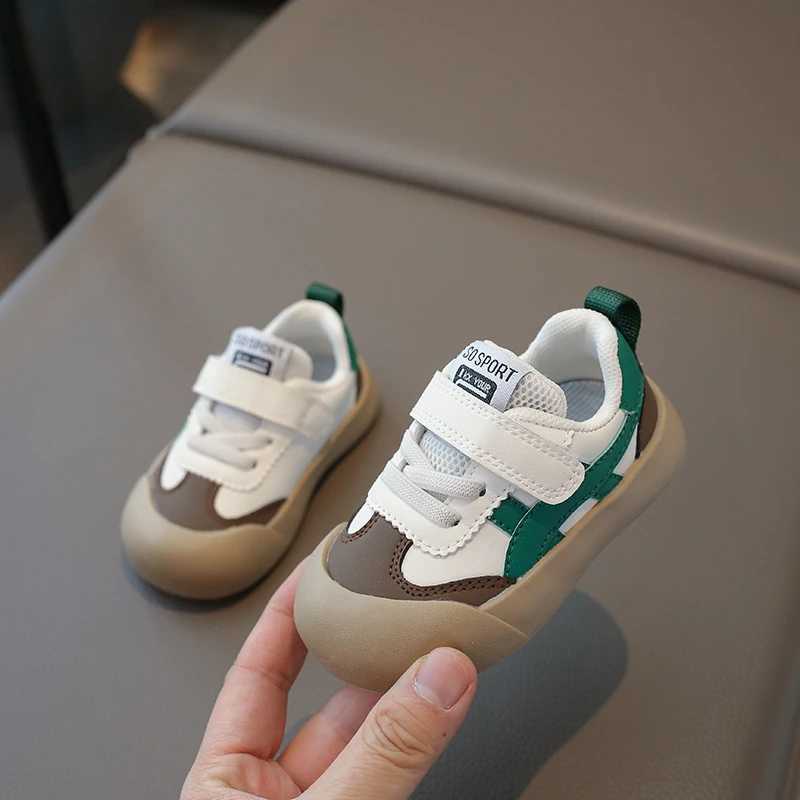 Baby Shoes Green Thin Section Soft Bottom Small Children Walking Shoes Brown Non-slip Breathable Boys Girls Baby Casual Shoes XJ250712