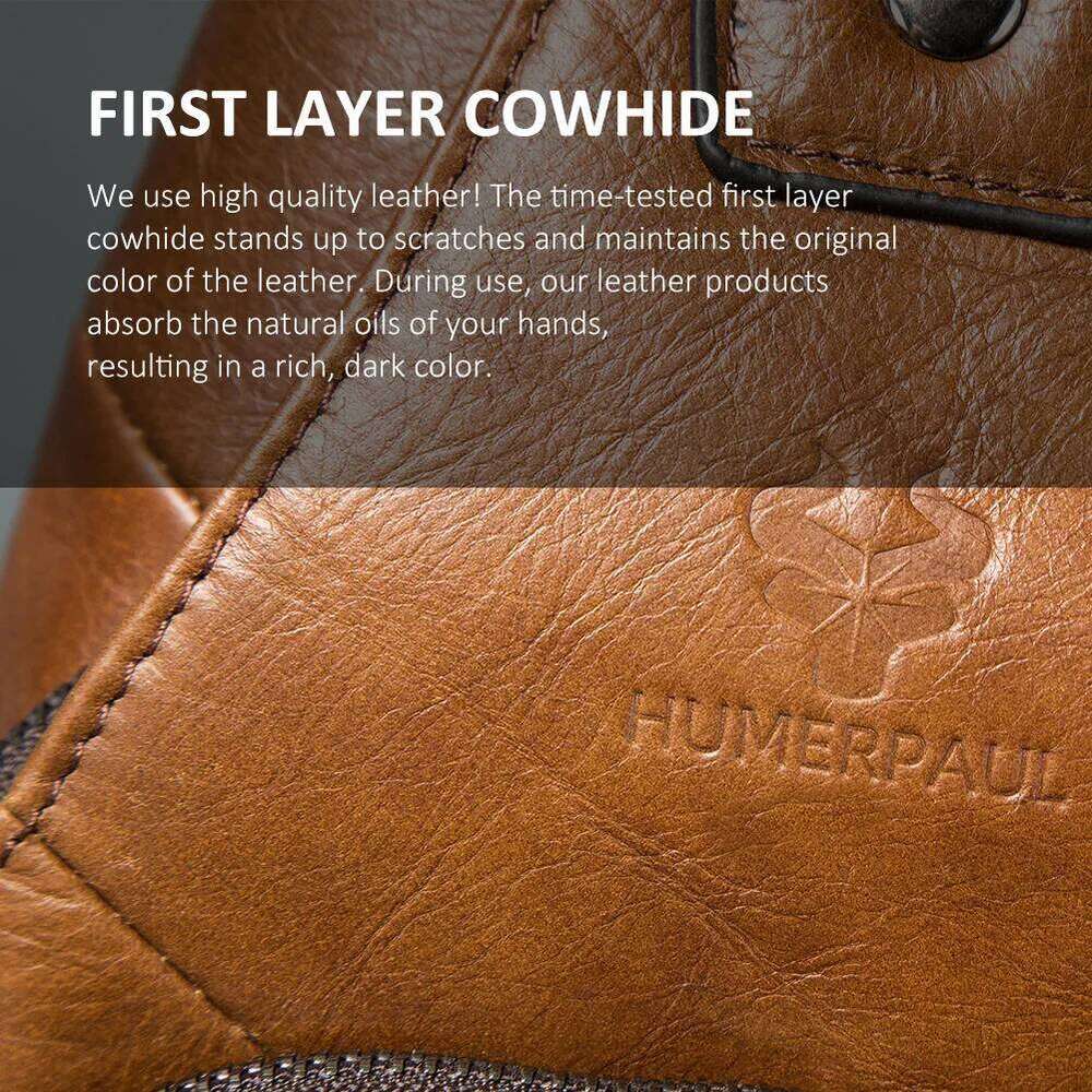 Designer Luxury HUMERPAUL Men's Usb Chest Bag Leather Crossbody Shoulder Multifunctional Travel Outdoor Crossbody Bag