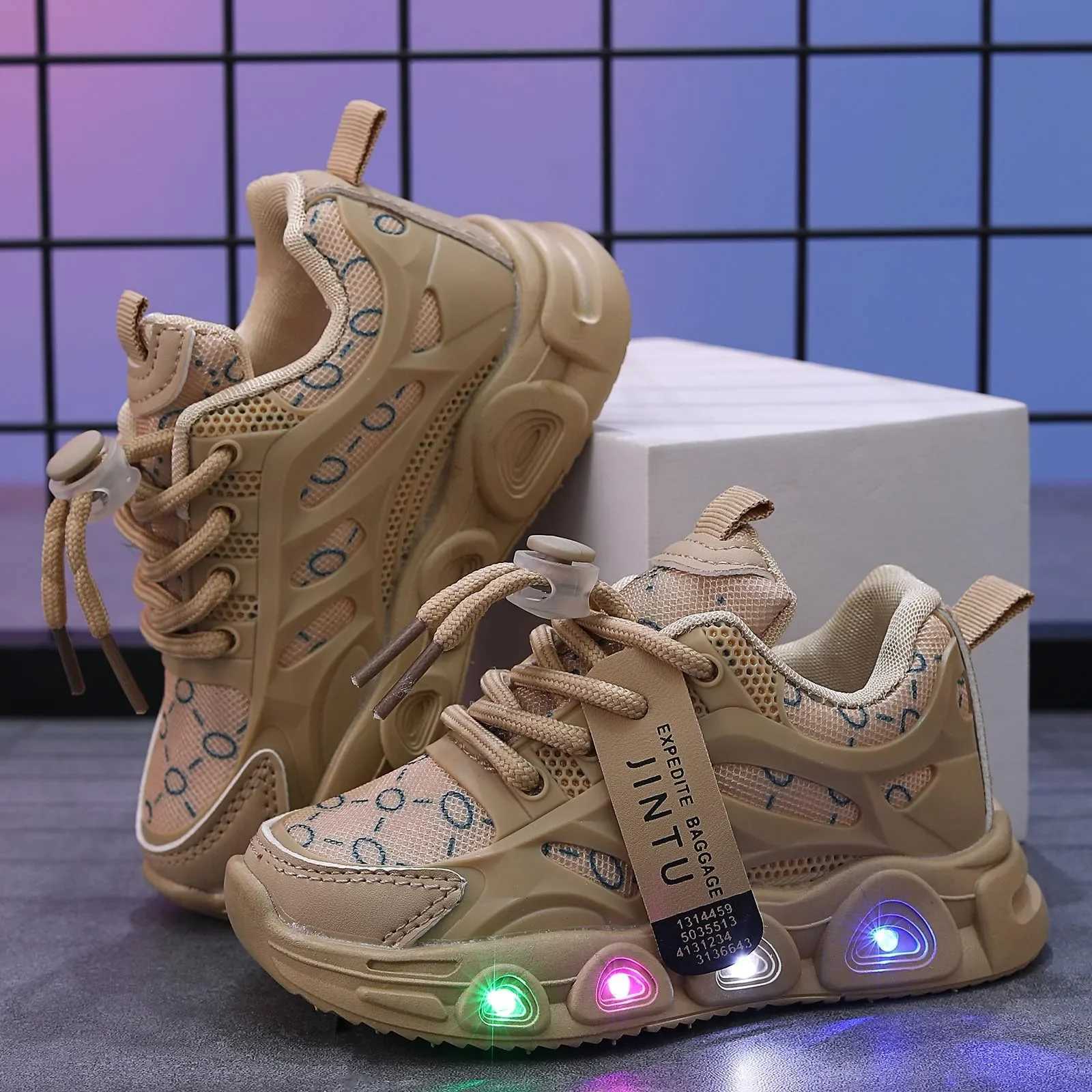 LED Baby Luminous Shoes LED Light Up Shoes For Girls Toddler Walking Shoes Girls Kids Children Baby Casual Sneaker for Boy Kid XJ250628