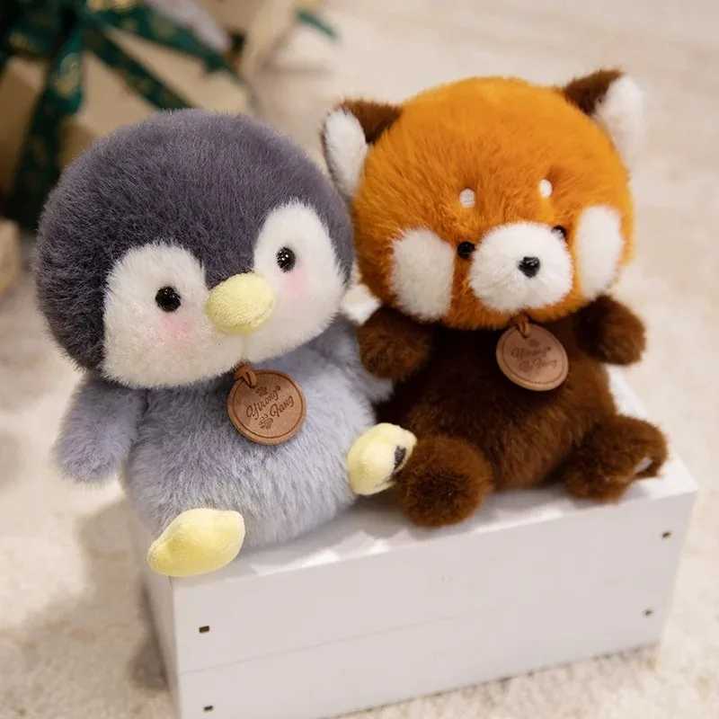 Cute Sitting Animals Red Panda Fox Sloth Cat Soft Plush Dolls Stuffed Capybara Pig Plush Toy Baby Toys Gifts For Children X250628 - view 5
