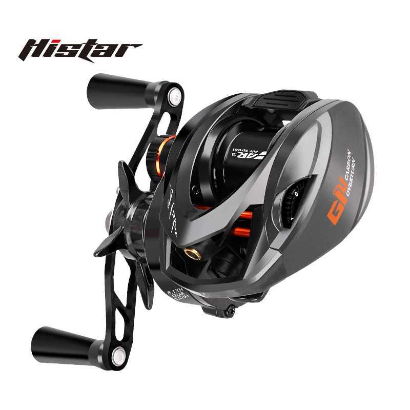 HISTAR Giu 99 Carbon BFS NMB SIC BB 3D Dynamic Suspension Magnetic Brake 8.1 1 Ratio 4KG Drag Power Baitcasting Fishing Reel R250628
