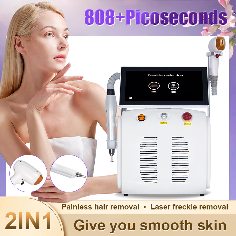 Ice Titanium Hair Removal Professional Diode Laser Pico Ipl Nd Yag Picosecond Laser Opt Hair Removal Tattoo Removal