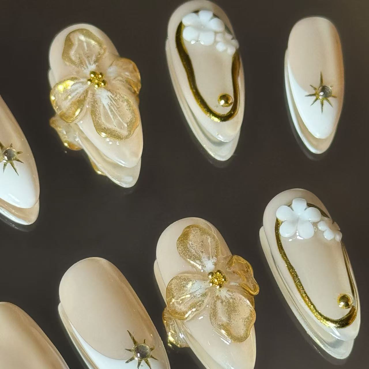 Hand Made Customizable Nail Stickers Long Lasting with a Natural Look