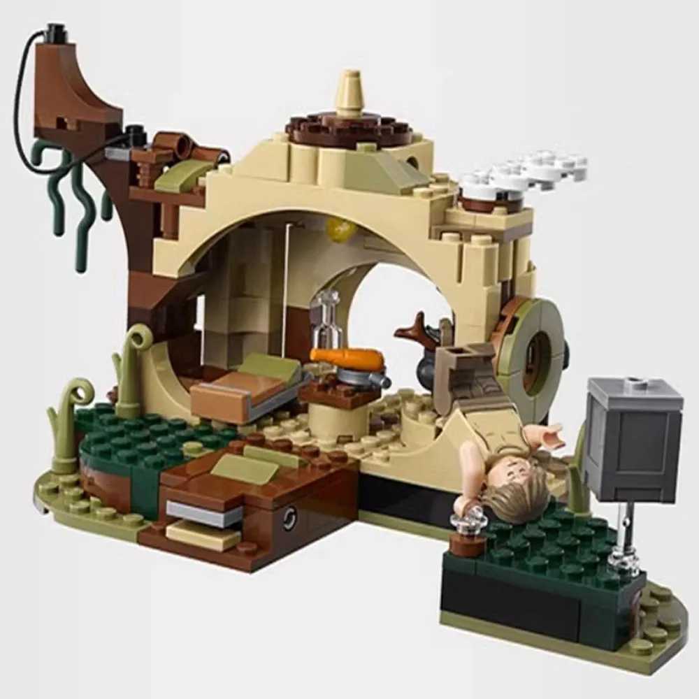 MOC 400PCS Mos Eisiley Cantina Space Plan Wars Bar And Tavern Building Blocks Bricks Compatible Toy Gift Y250627