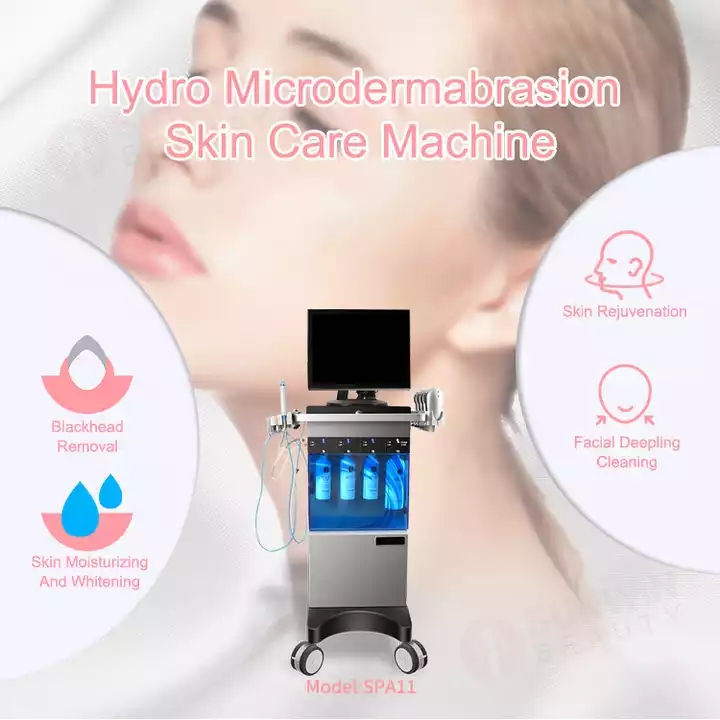 Professional Hydra Dermabrasion facial Skin Care Machine Remove Blackhead Facial Cleaning Rejuvenation