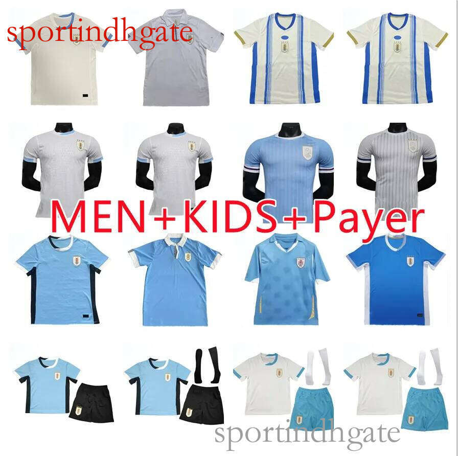 Uruguay soccer jerseys 2024 Copa America Cup Soccer Jersey 2025 National 24/25 Home Away 100th Anniversary Special In-House VAERDE SUAREZ CAVANI jersey Football