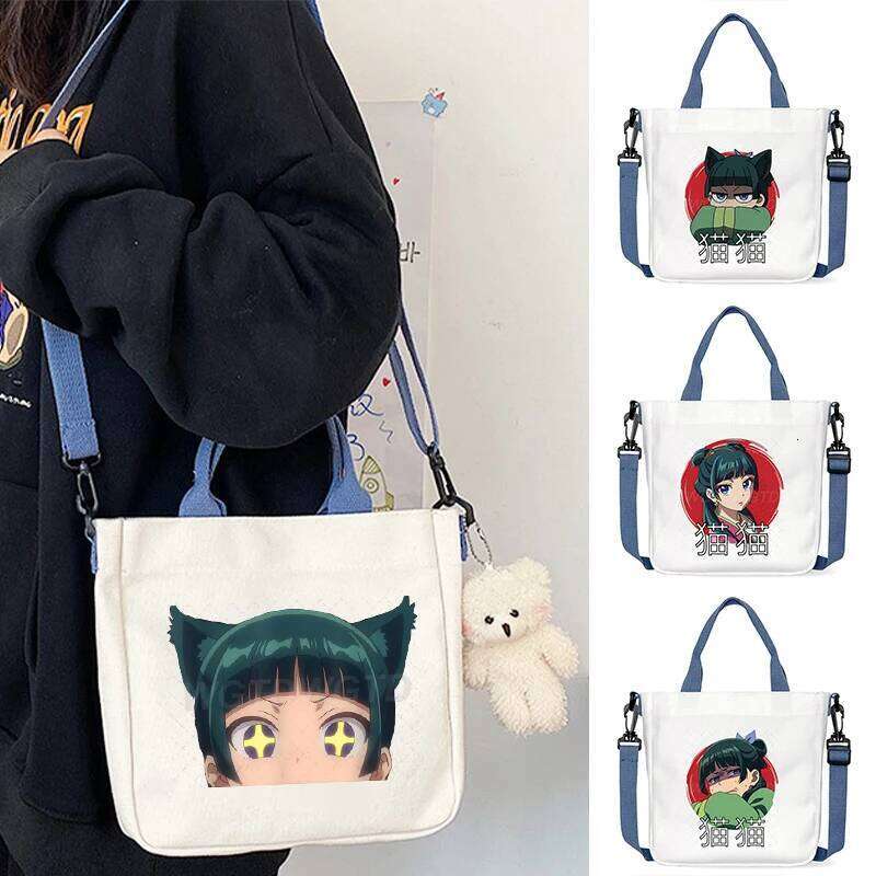 The Apothecary Diaries Crossbody For Women Shoulder Outdoor Portable Square Messenger Bag Maomao Anime Kid Birthday Gift