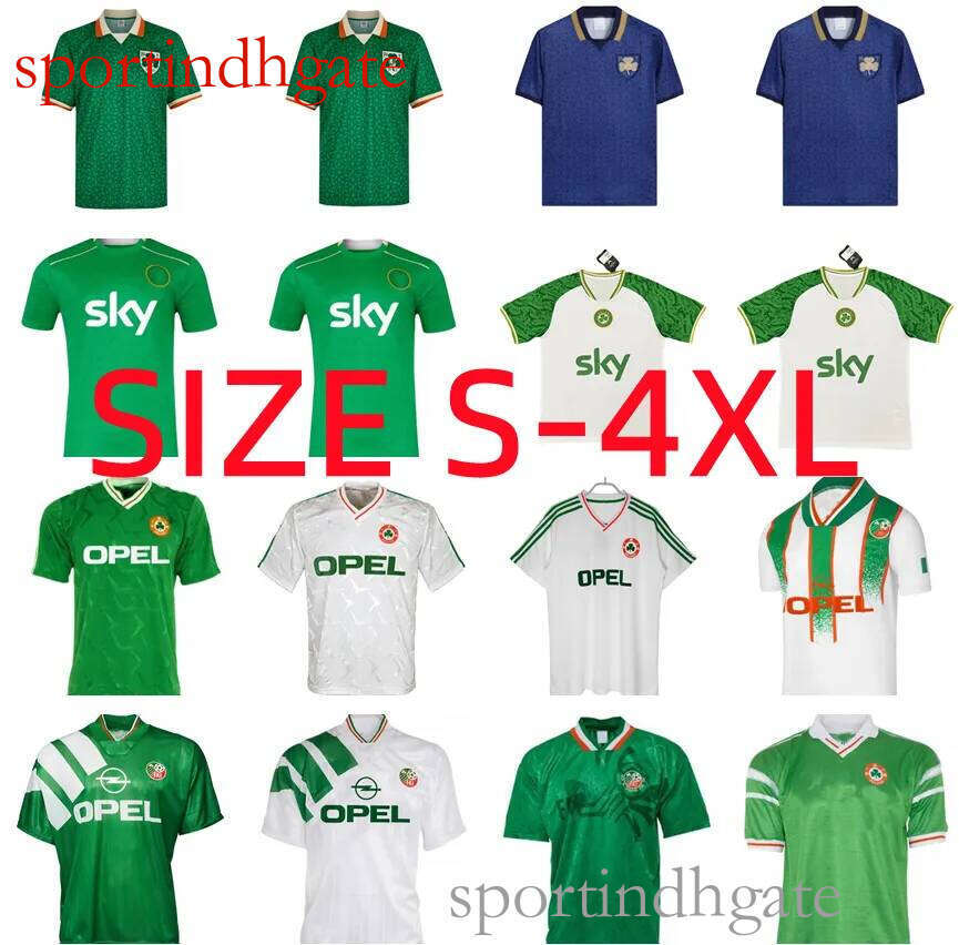 2025 Ireland Special Soccer Jerseys 1988 1990 1992 1994 1995 2002 RETRO KEANE McGRATH STAUNTON HOUGHTON DOHERTY DUFFY National Team Hendrick McClean Football