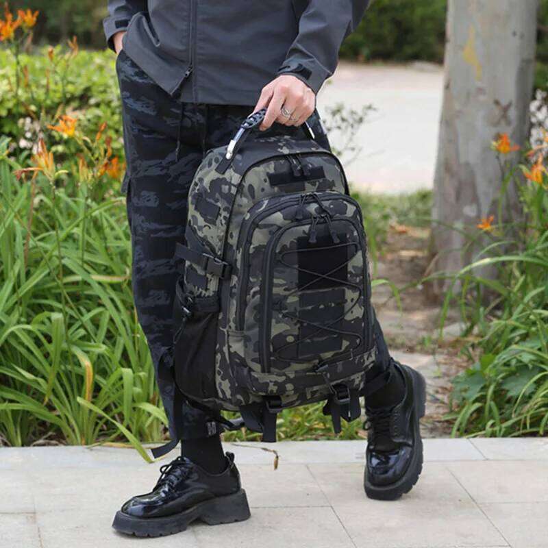 50L Outdoors USB Charging Nylon Multifunctional Tactical Backpacks Trekking Hunting Camping Traveling Rucksack Xm148