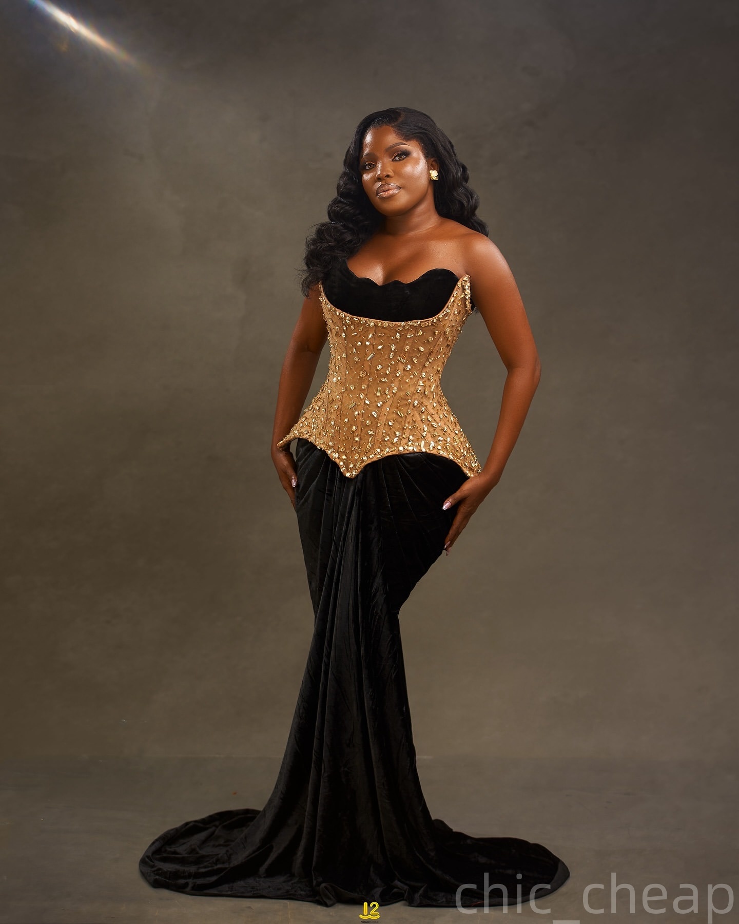 Black Mermaid Prom Dresses 2025 Beaded Crystals Velvet Evening Formal Party Second Birthday Engagement Gowns Plus Size Dress For Special Occasions ZJ3