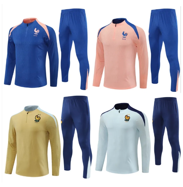 French tracksuit club Full Sets 2025 26 BENZEMA soccer jerseys 24 25 26 GIROUD MBAPPE GRIEZMANN PAVARD KANTE Maillot de foot equipe Maillots Men kids football shirt 66