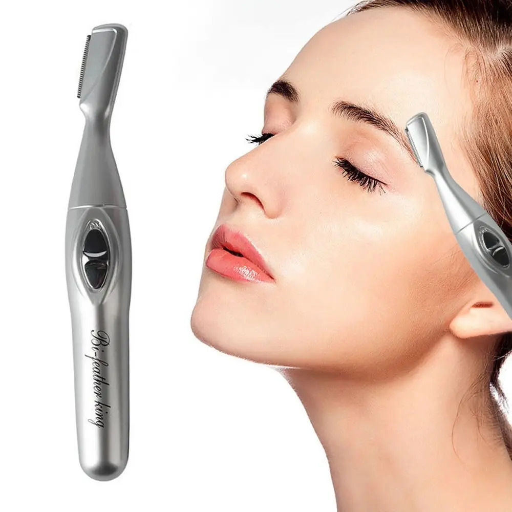 Makeup Beauty Tools Eyebrow Shaper Womens Shaver Mini Epilator Facial Razor Hair Remover Eyebrows Electric Eyebrow Trimmer 250627