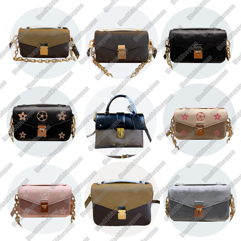 Luxury Women's Designer's New Handbag Classic Fashion Postman Bag Makeup Bag Top Handbag Bag High Quality Leather