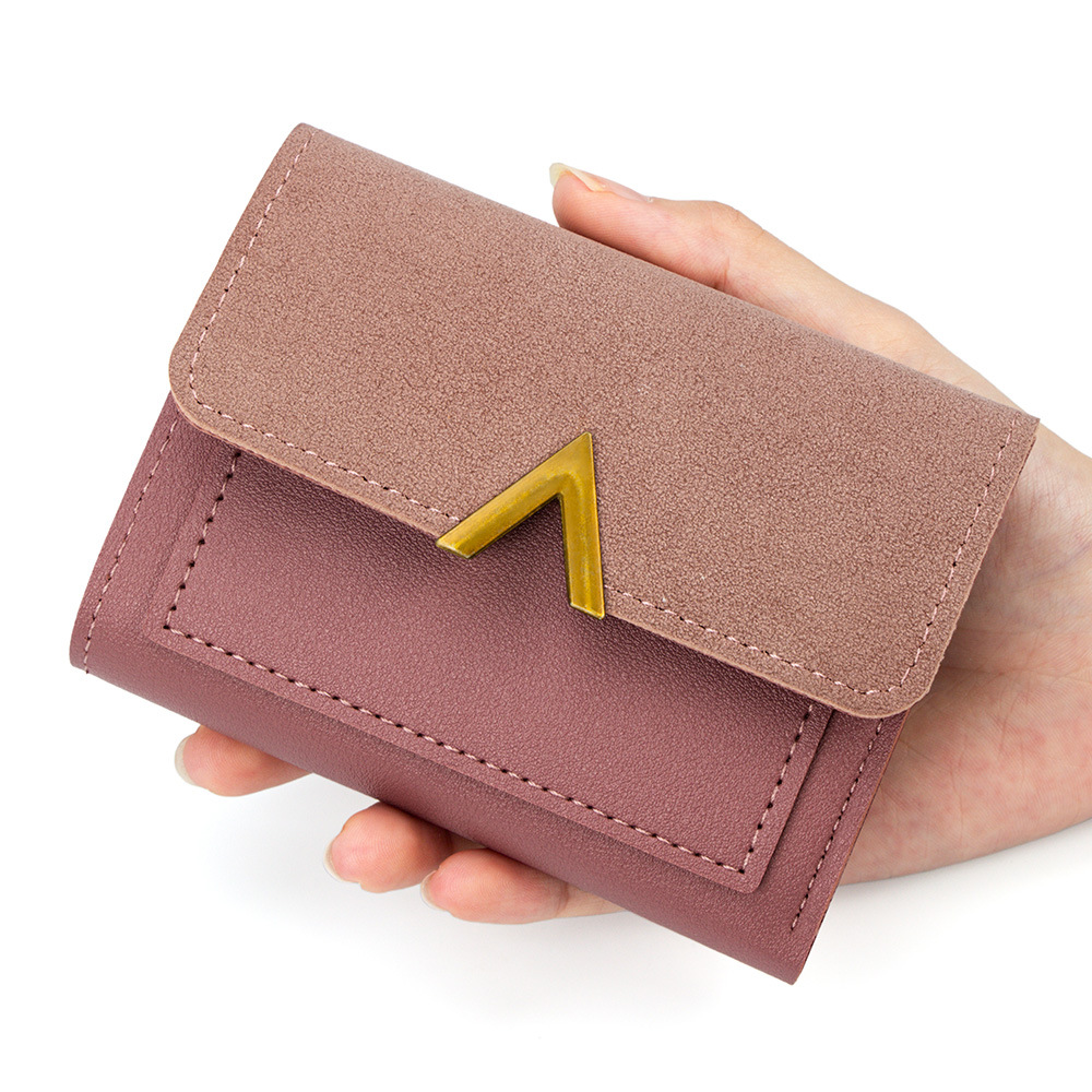 Designer Wallet New Women's Short Wallet Large Capacity, Compact Multi-functional Card Holder & Coin Purse, Minimalist Korean Style Free Shipping