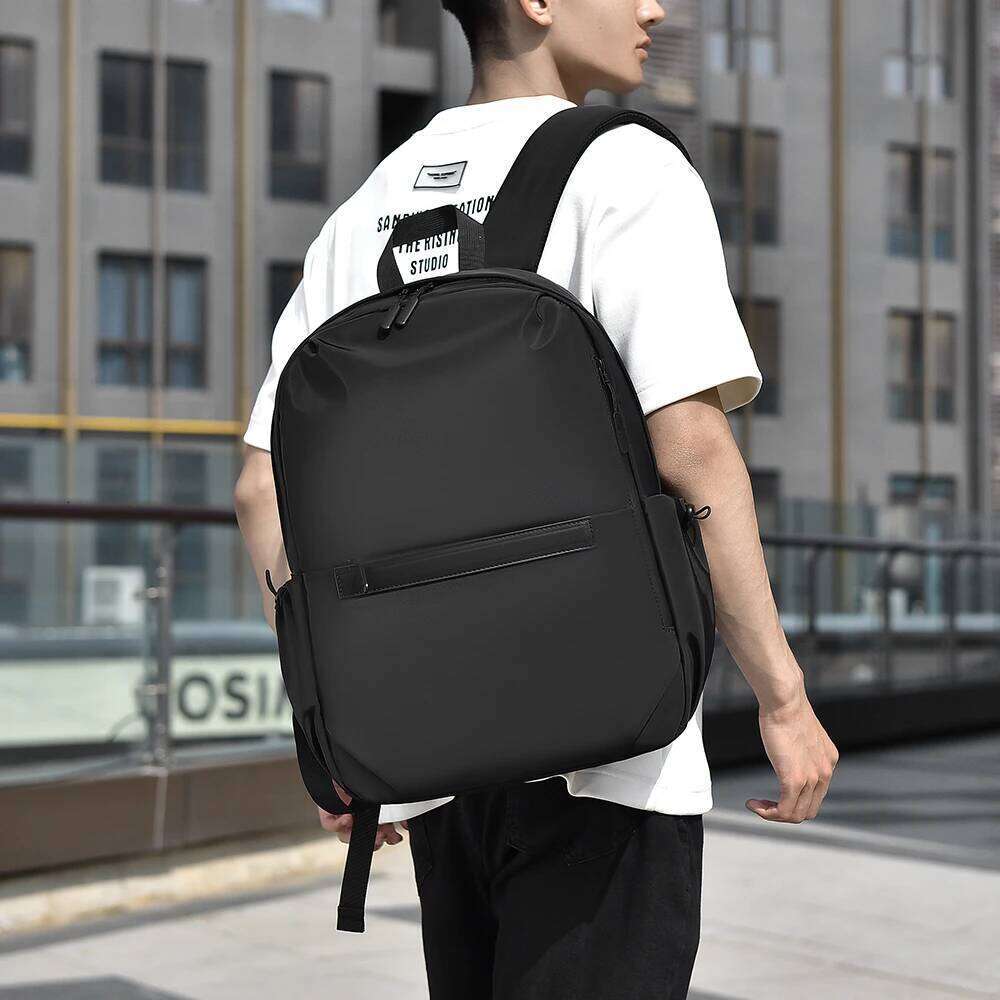 Men's women's casual laptop boys' and girls' school backpacks, university backpacks,lightweight backpacks (black)