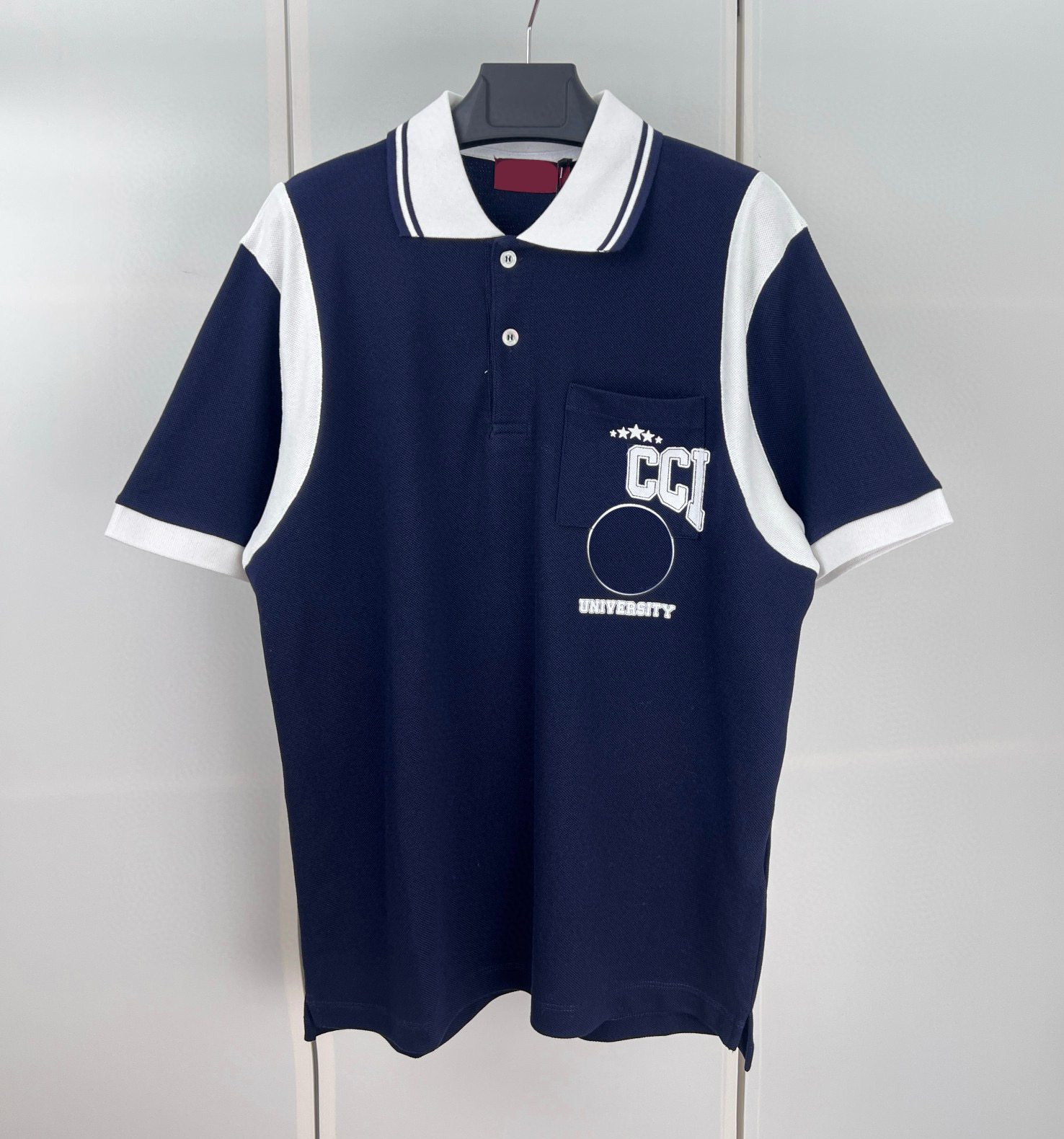 Men's Plus Tees & Polos t-shirts Round neck embroidered and printed polar style summer wear with street pure cotton cyy9642 324rf