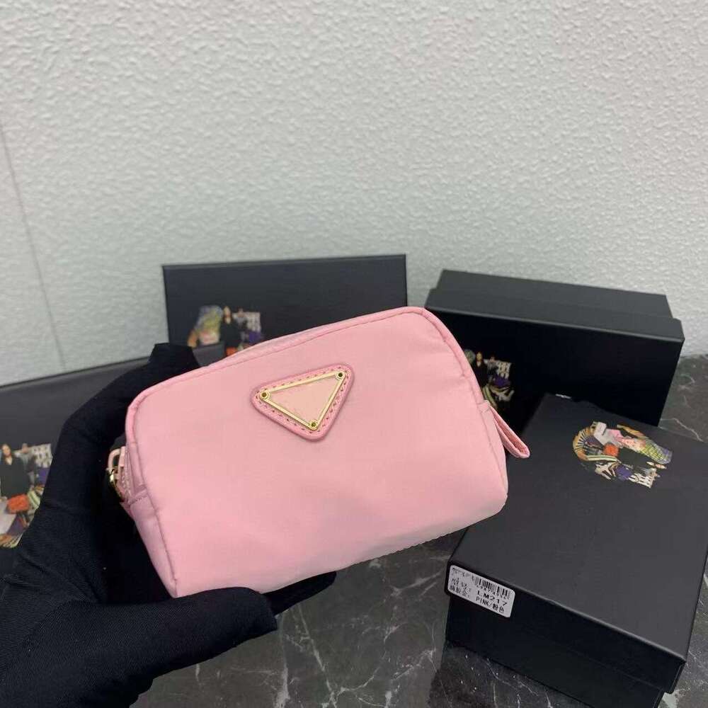 New P Brand Small Decoration Pendant Mini Makeup Nylon Waterproof Keychain Bag Lipstick Coin Purse designer wallet designer wallet