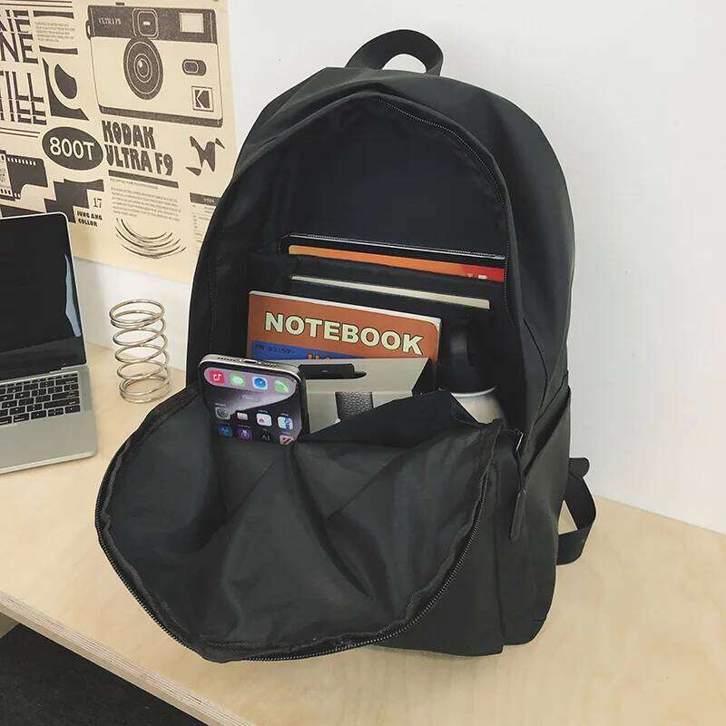 Creative Waterproof Teenage Nylon Book Large Capacity Backpack Fashion Students School Bag Boys Girls Travel Backbag