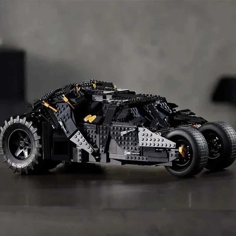NO BOX 2049 PCS Compatible 76240 76023 83663 Tumbler Black Sports Car Building Blocks Bricks Toy Birthday Christmas Gift Y250628