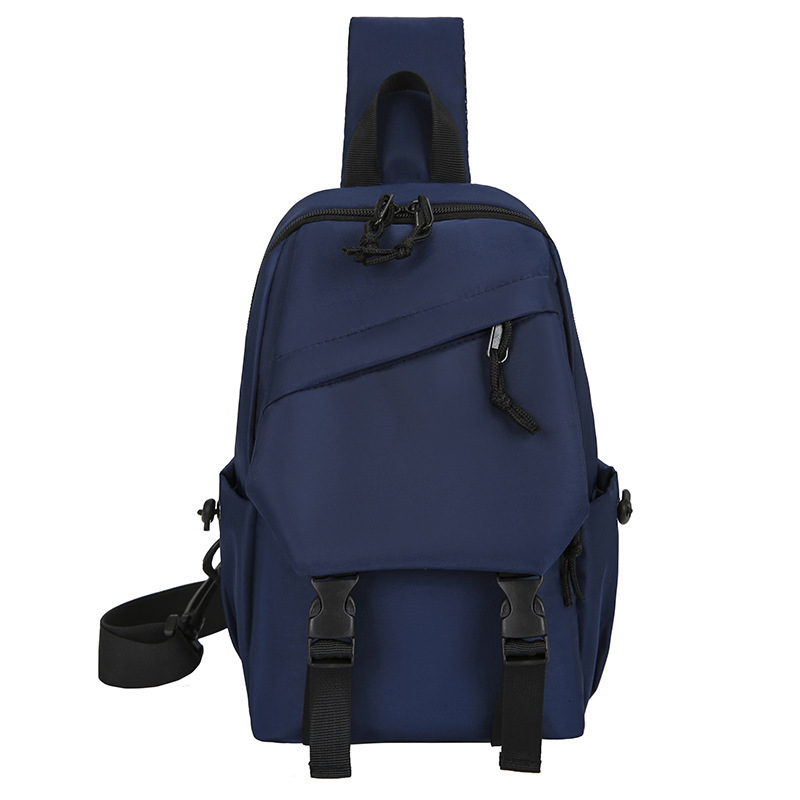 Free Shipping Designer Bag Cross-border New Men's Chest Bag Fashion Casual Crossbody Trendy Small Shoulder Durable Luxury Front Backpack Wholesal