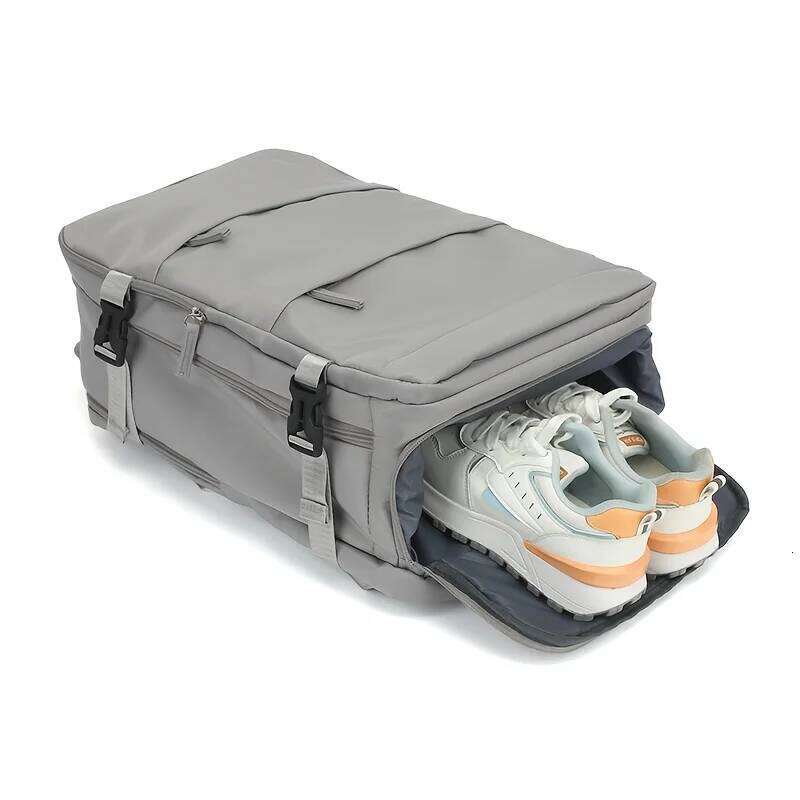 15-Inch Laptop Backpack Airline-Approved Durable Oxford Material Adjustable Strap Shoe Compartment Perfect for Travel