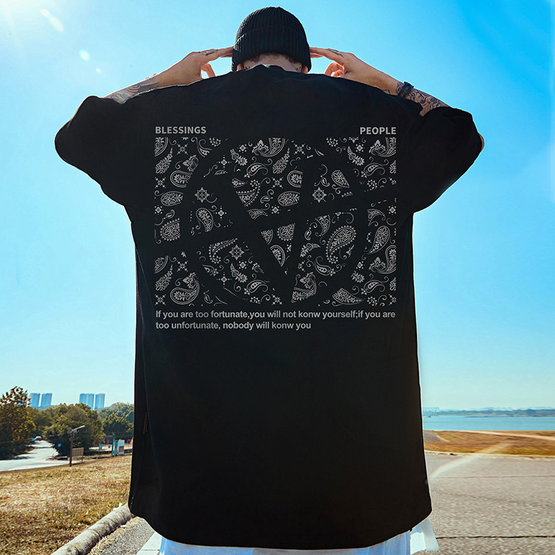 Free shipping for 2025 designer men's T-shirts Oversize American Style 2025 Summer Trendy Plus Size Men's Loose Vintage Short Sleeve T-Shirt