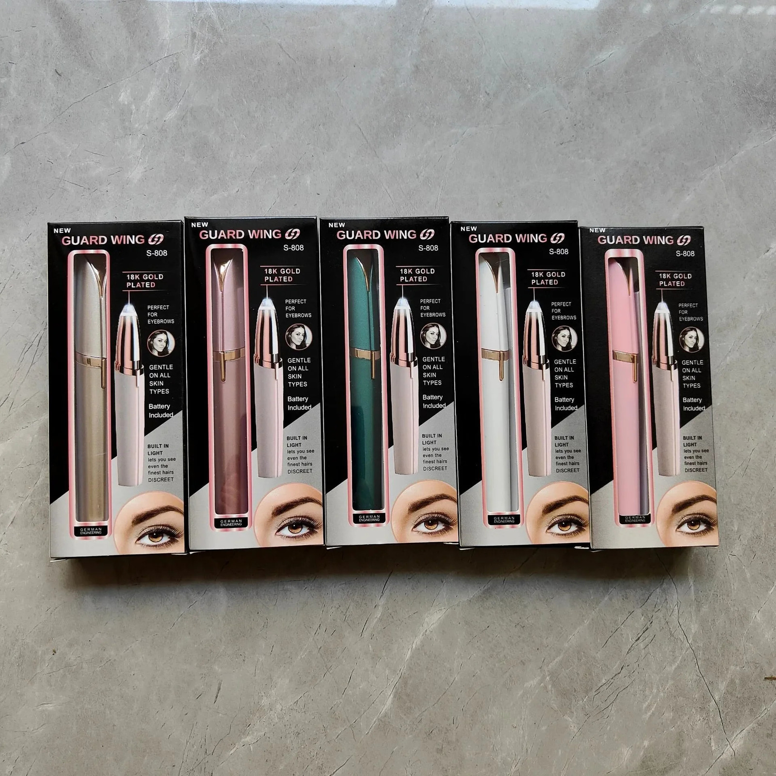 Electric Eyebrow Trimmer Rechargeable Beauty Trimmer Ladies Mini Shaver Epilator Compact Pen Shape Eyebrow Razor Portable 250627