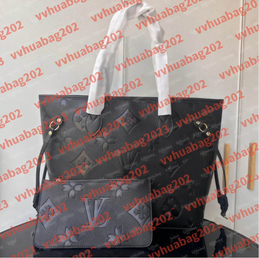 New Luxury designer bag Women Cross body Embossed black Handbag Shoulder Bags Composite Lady Clutch Tote Bag Female Coin Purse wallet MM size 40156/M40995