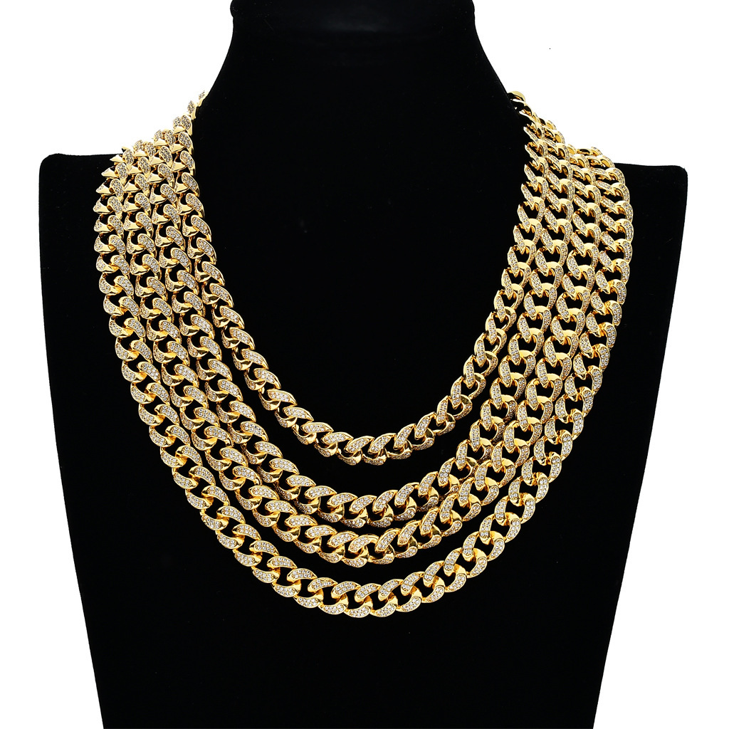 Iced Out Cuban Chain Heavy Duty 12mm Men Unique Hiphop Luxury Moissanite Hiphop Accessory Pass the diamond tester