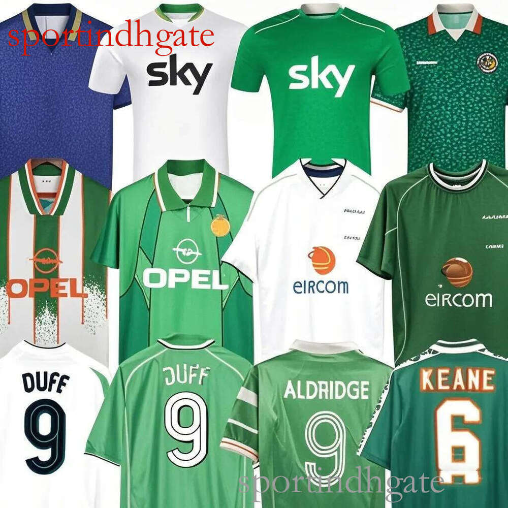 Retro 1990 2025 2026 Match Away KEANE 25 26 soccer jersey 88 90 92 94 Ireland Home classic vintage Irish de foot Soccer STAUNTON HOUGHTON McATEER footballs