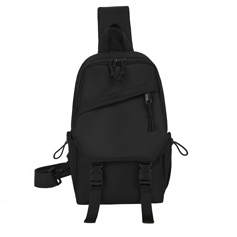 Free Shipping Designer Bag Cross-border New Men's Chest Bag Fashion Casual Crossbody Trendy Small Shoulder Durable Luxury Front Backpack Wholesal