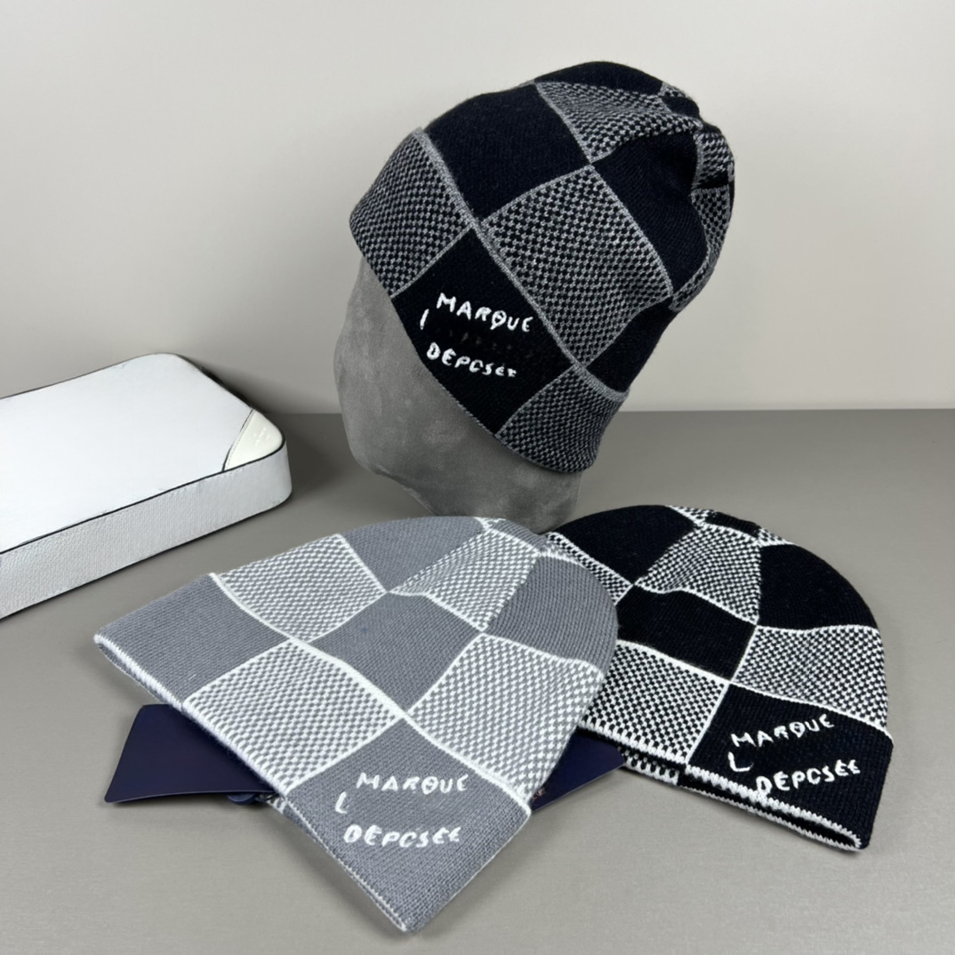 Beanie Mutze Designer Hats Winter knitted beanie Men's and Women's Beanie Winter hat Thermal Knit Hat Ski Bonnet High Quality Plaid Skull Hat Luxury warm Cap P227-8