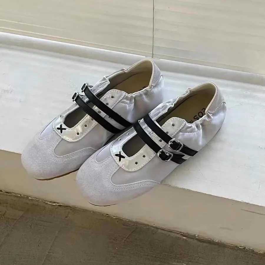 Flats Wens Sports Shoes Fion Sneakers Casual Shallow Loafers Shoes 2025 Summer Walking Ballet Trend Sneakers Wen Y250629