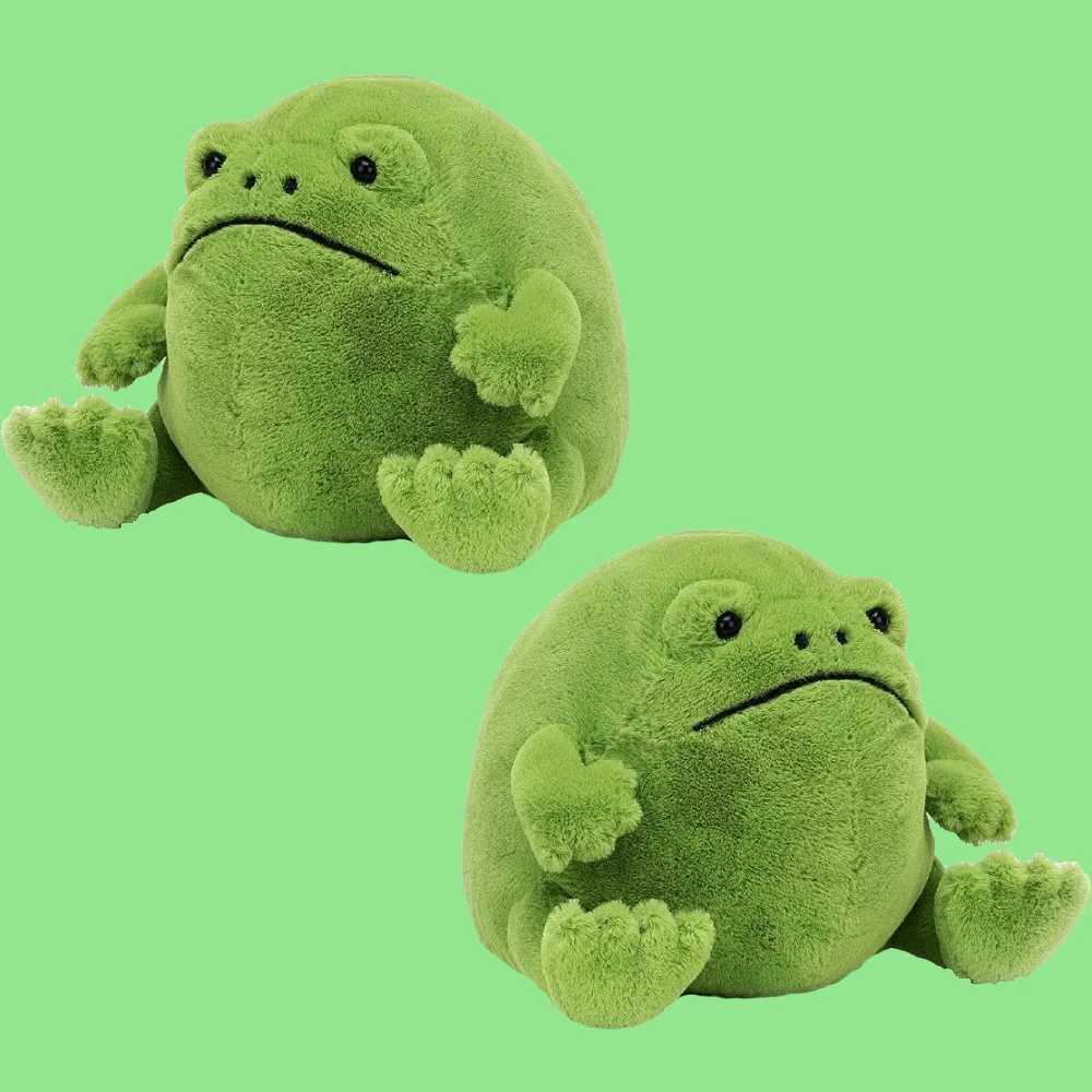 New 20cm Doll Rain Frog Plush Toy Cartoon Frog Doll Toy Childrens Gift Y250628