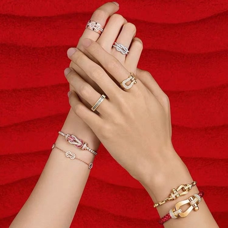 ic twist designer band fow women men unisex rose gold sier shine crystal zircon full dia geometry charm rings engagement ring jewelry Free shipping