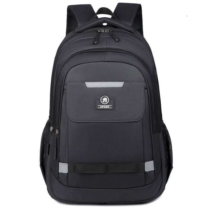 Fashion Large Travel Compartment Business Bag Outdoor Sports Men's Black Storage Backpack