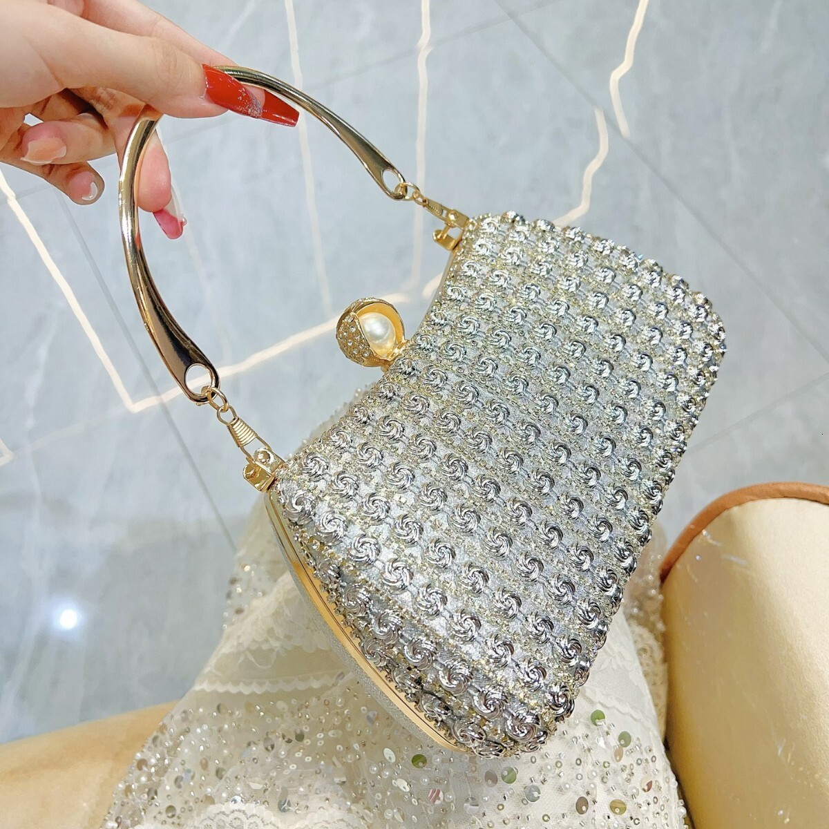 New cross border women s matching trend cheongsam dress handbag designer bag social banquet women s shoulder trend crossbody bag