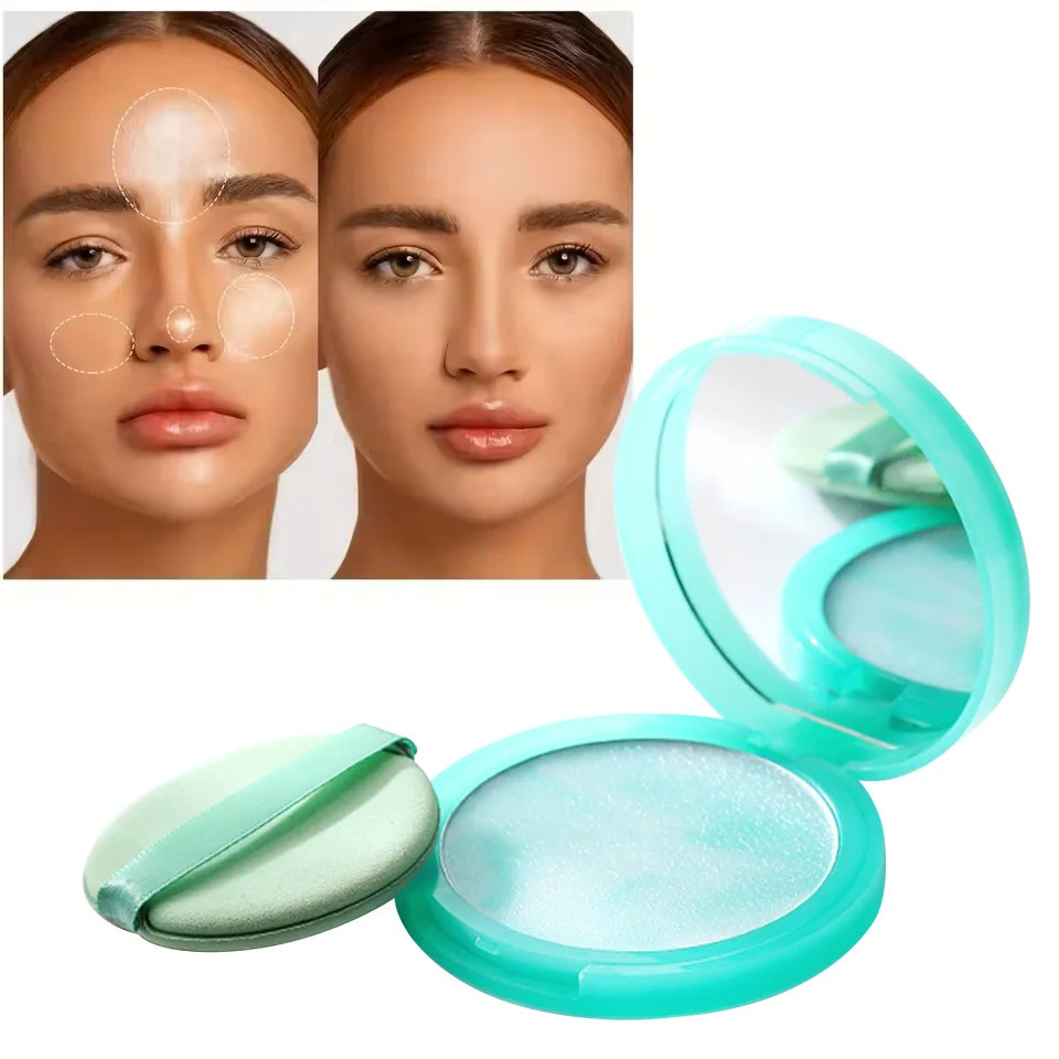 Clear and Soft Focus Powder Matte Oil Skin Long-lasting Makeup Natural Waterproof Sweat and Oil Control Setting Cream 250729