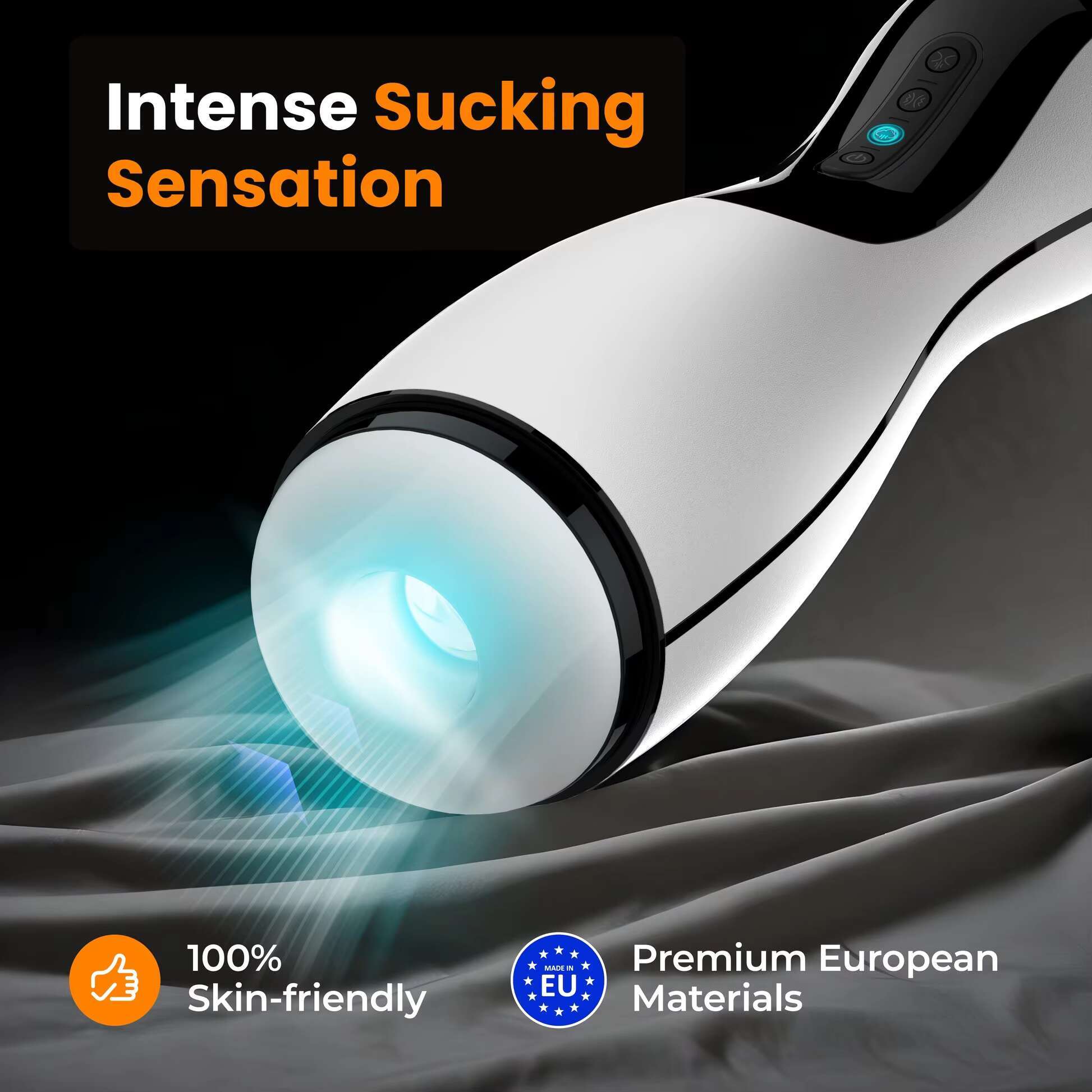 Electric Vibrating Pocket Pussy 3D Sleeve Male Stroker Sucking Squeezing Automatic Male Masturbator Device Adult Sex Toy for Men